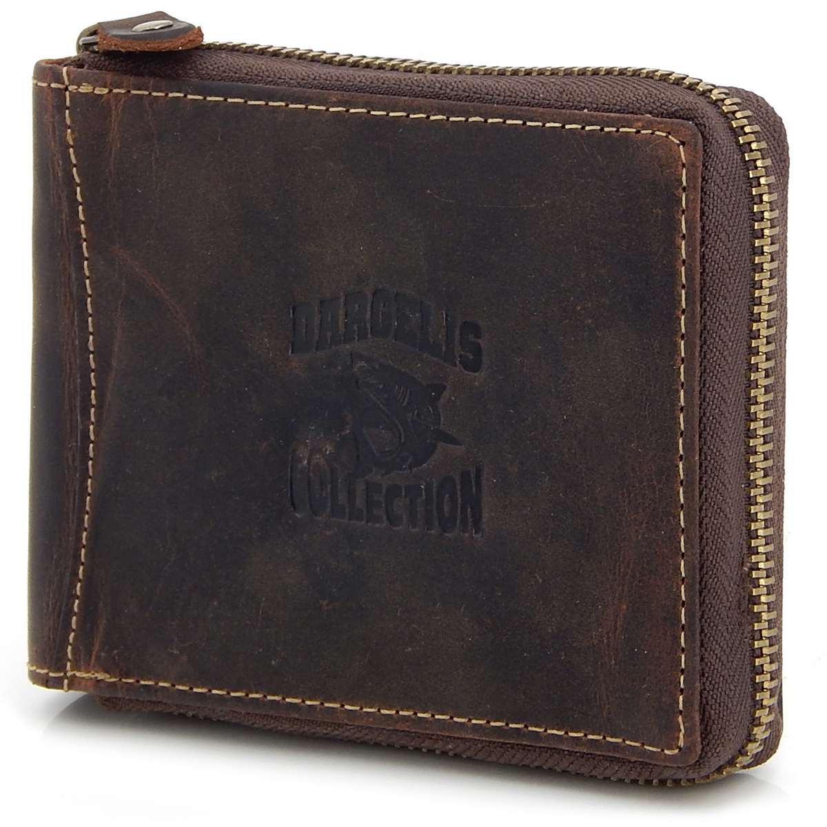 d-992zh-hai-braun-1 Geldbörse D-992ZH-Hai – Bild 1